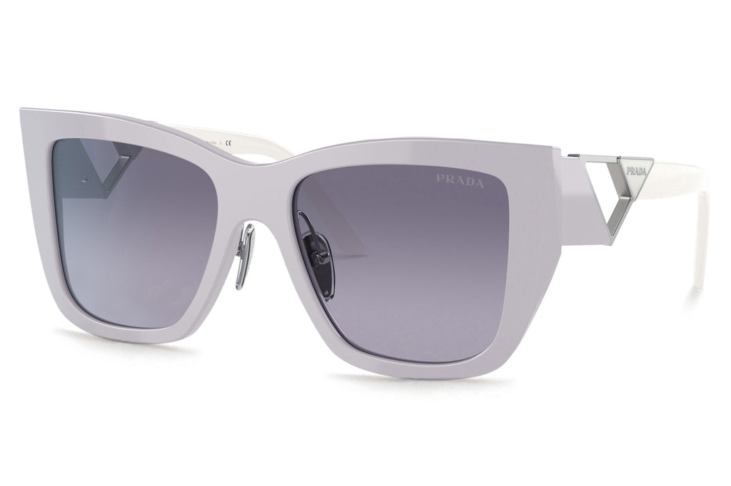 Prada - PR 21YS Sunglasses Wisteria with Light Violet Gradient Blue Lenses (07Z08I)