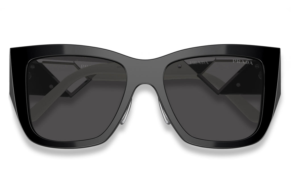 Prada - PR 21YS Sunglasses Black with Dark Grey Lenses (1AB5S0)
