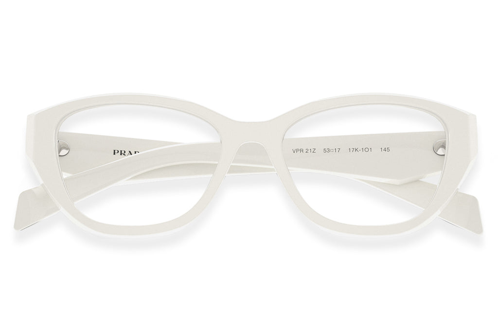 Prada - PR 21ZV Eyeglasses Black/White (17K1O1)