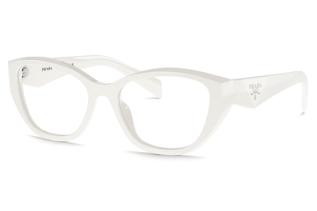 Prada - PR 21ZV Eyeglasses Black/White (17K1O1)