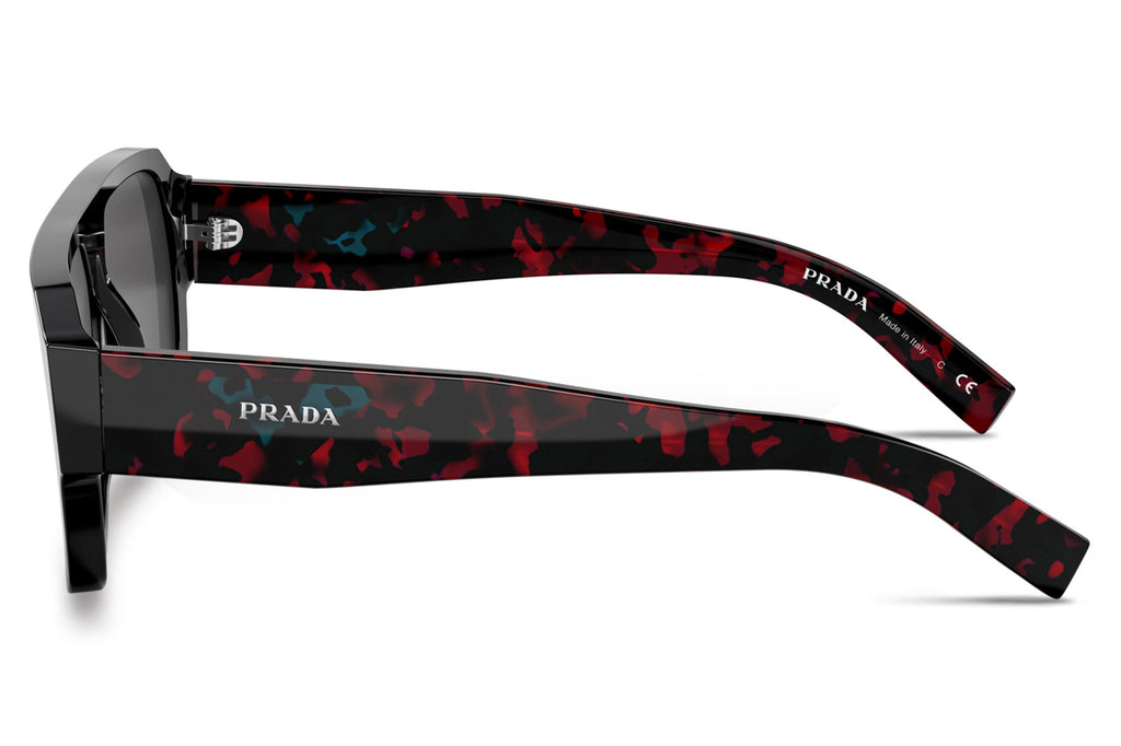 Prada - PR 22YS Sunglasses Black with Dark Grey Lenses (1AB5S0)