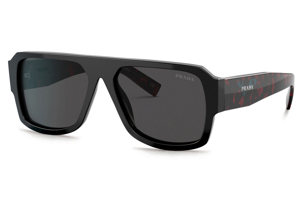 Prada - PR 22YS Sunglasses Black with Dark Grey Lenses (1AB5S0)
