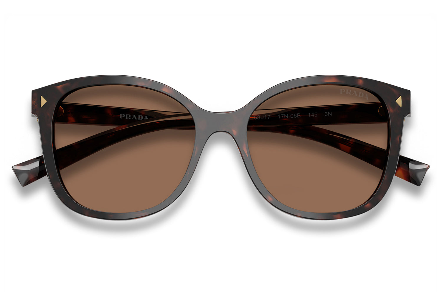 PRADA サングラス ブラック/ブラウン Prada® - PR 22ZS | Soft Cat-Eye Acetate Sunglasses