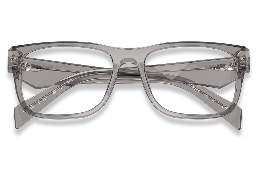 Prada - PR 22ZV Eyeglasses Transparent Dark Grey (16Z1O1)