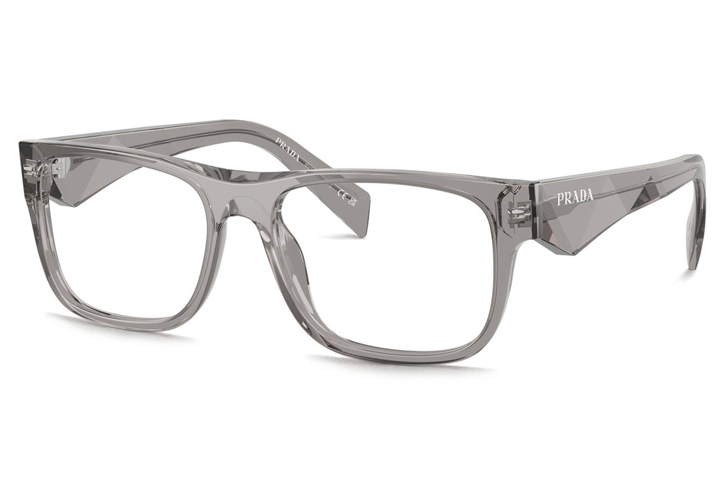 Prada - PR 22ZV Eyeglasses Transparent Dark Grey (16Z1O1)