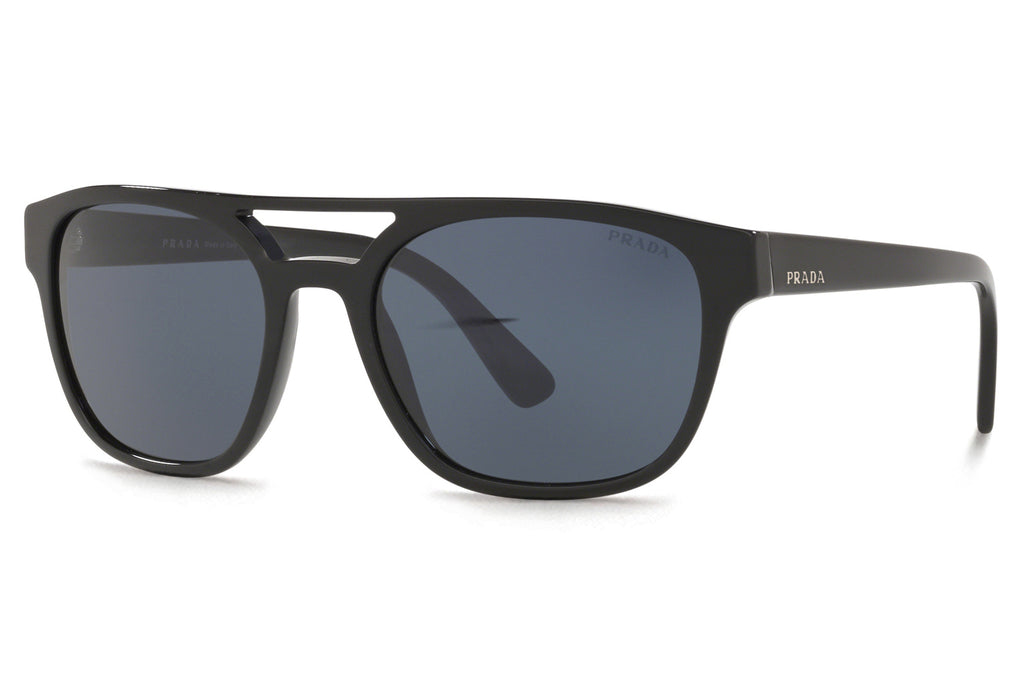 Prada - PPR 23VS Sunglasses Black with Blue Lenses (1AB0A9)