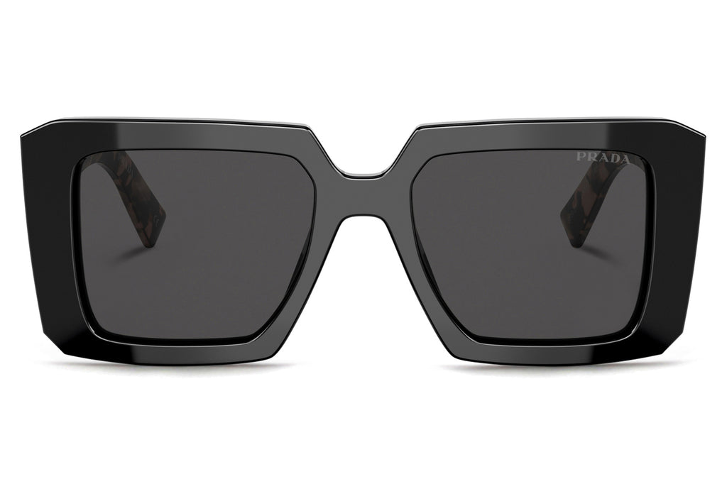 Prada - PR 23YS Sunglasses Black with Dark Grey Lenses (1AB5S0)