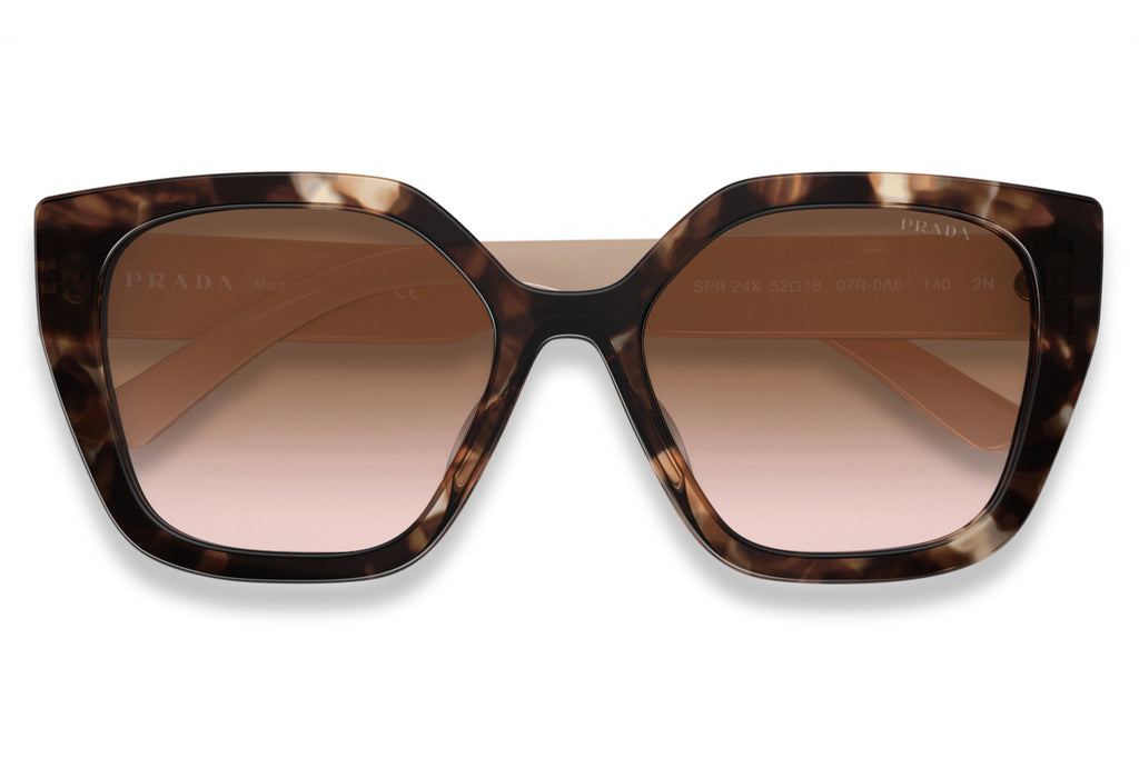 Prada - PR 24XS Sunglasses Havana with Brown Gradient Lenses (2AU6S1)