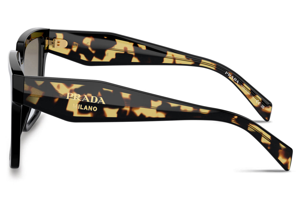 Prada - PR 24ZSF Sunglasses Black with Grey Gradient Lenses (1AB0A7)
