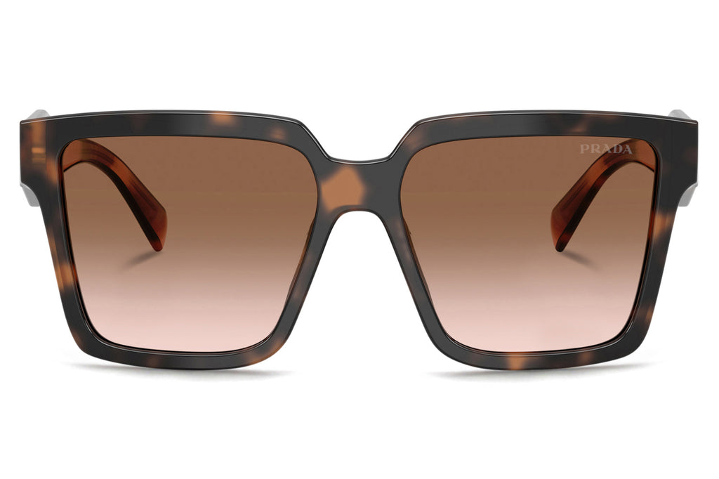 Prada - PR 24ZSF Sunglasses Mauve Tortoise with Brown Gradient Lenses (23A0A6)