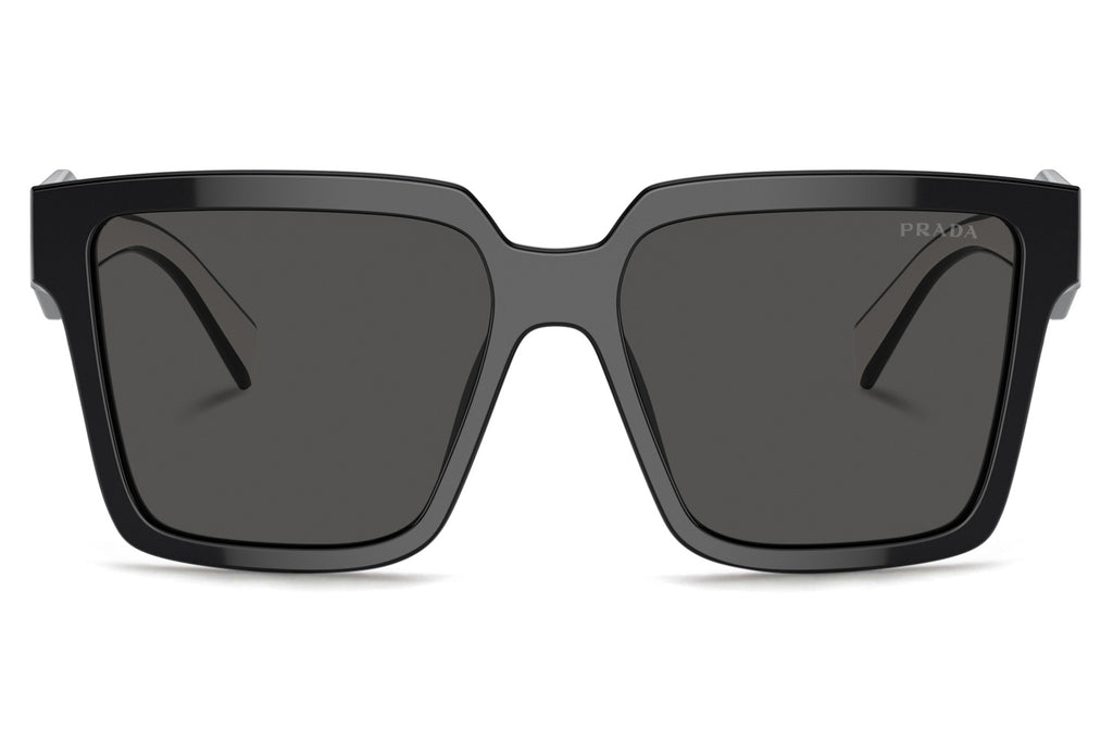 Prada - PR 24ZS Sunglasses Black with Dark Grey Lenses (1AB5S0)