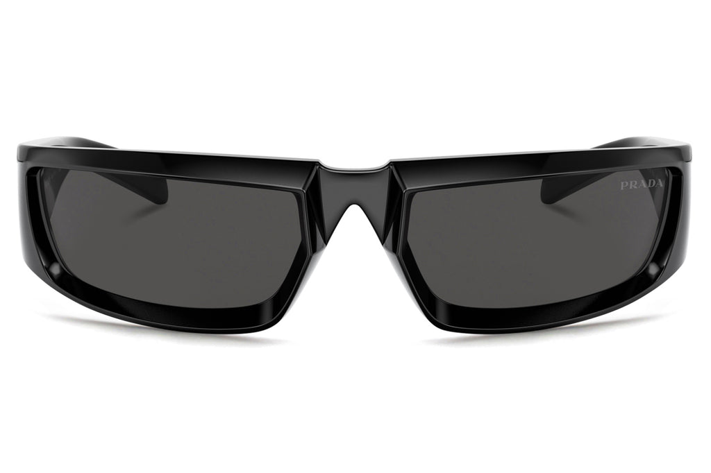 Prada - PR 25YS Sunglasses Black with Dark Grey Lenses (1AB5S0)