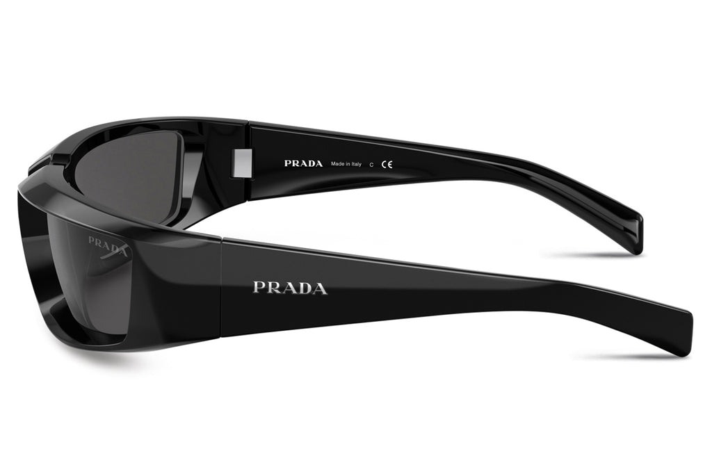 Prada - PR 25YS Sunglasses Black with Dark Grey Lenses (1AB5S0)