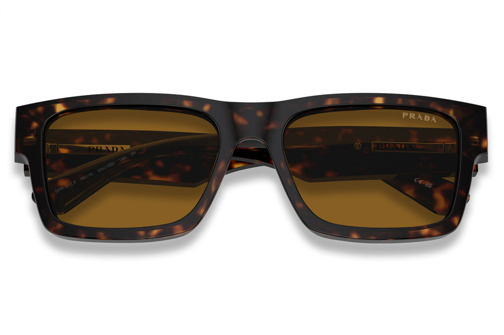 Prada - PR 25ZSF Sunglasses Tortoise with Brown Lenses (2AU0B0)