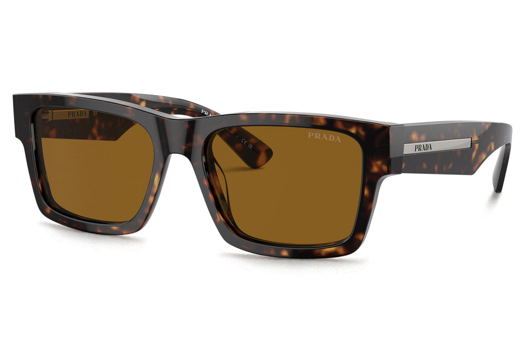 Prada - PR 25ZSF Sunglasses Tortoise with Brown Lenses (2AU0B0)