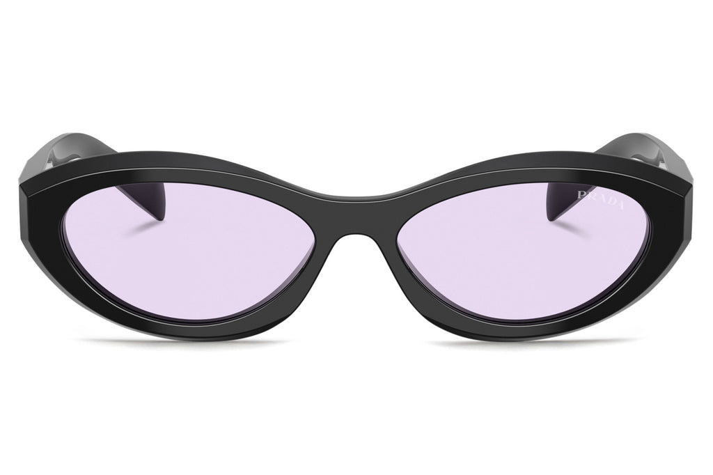 Prada - PR 26ZSF Sunglasses Black with Violet Lenses (16K40J)