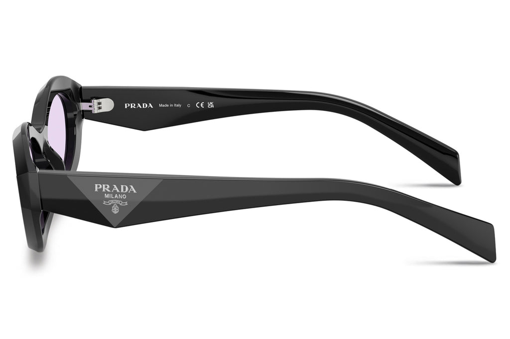 Prada - PR 26ZSF Sunglasses Black with Violet Lenses (16K40J)