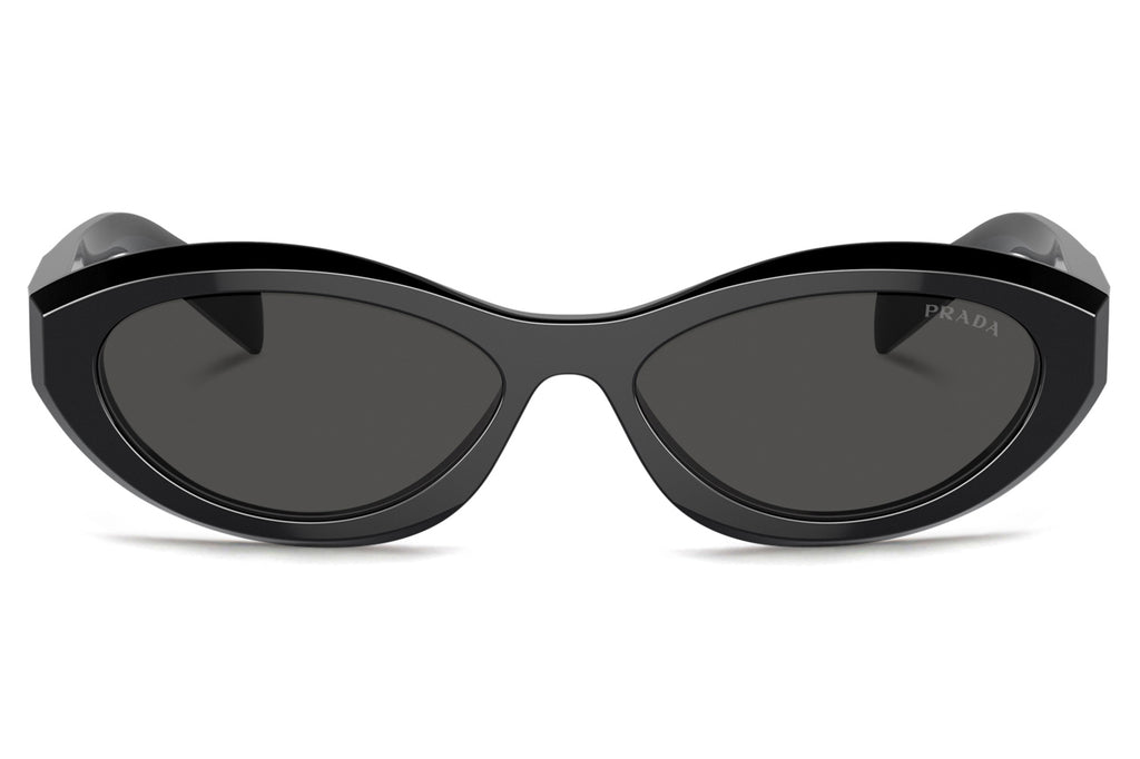 Prada - PR 26ZS Sunglasses Black with Dark Grey Lenses (16K08Z)