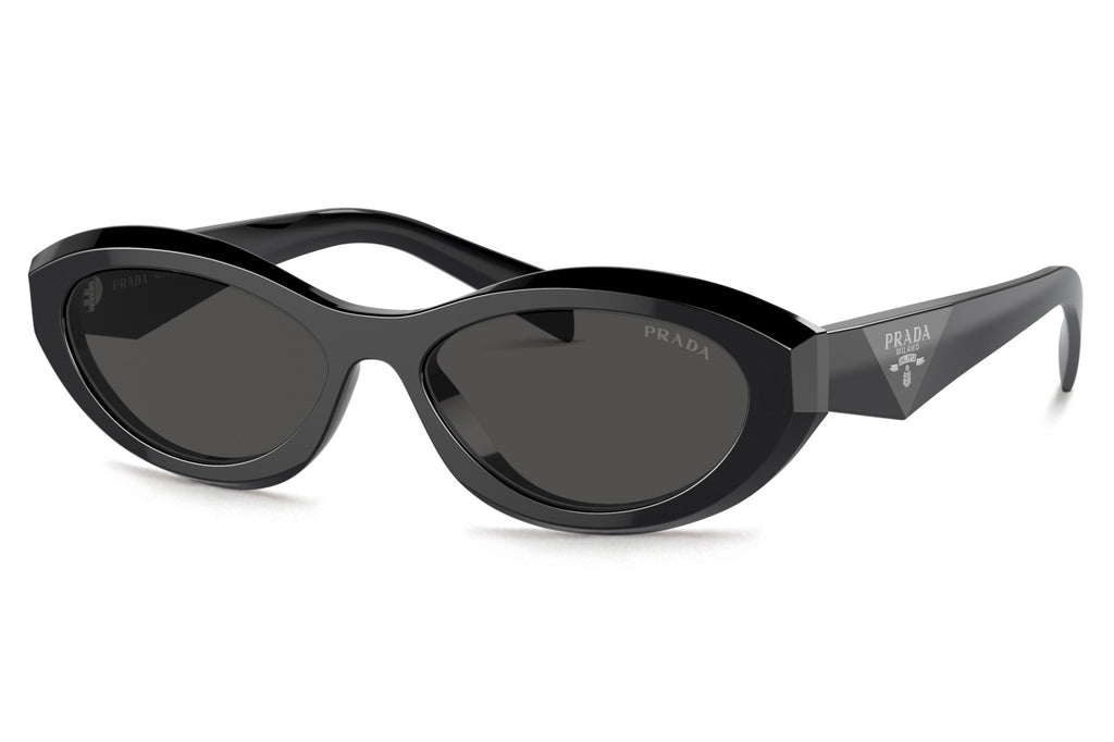 Prada - PR 26ZS Sunglasses Black with Dark Grey Lenses (16K08Z)