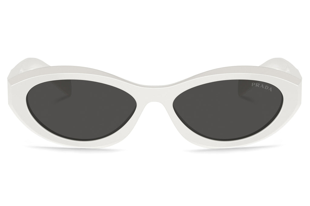 Prada - PR 26ZS Sunglasses Black/Talc with Dark Grey Lenses (17K08Z)