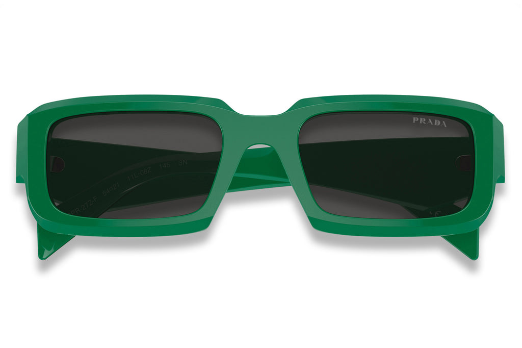 Prada - PR 27ZSF Sunglasses Black/Mango with Dark Grey Lenses (11L08Z)