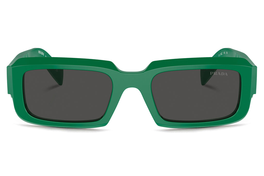 Prada - PR 27ZSF Sunglasses Black/Mango with Dark Grey Lenses (11L08Z)