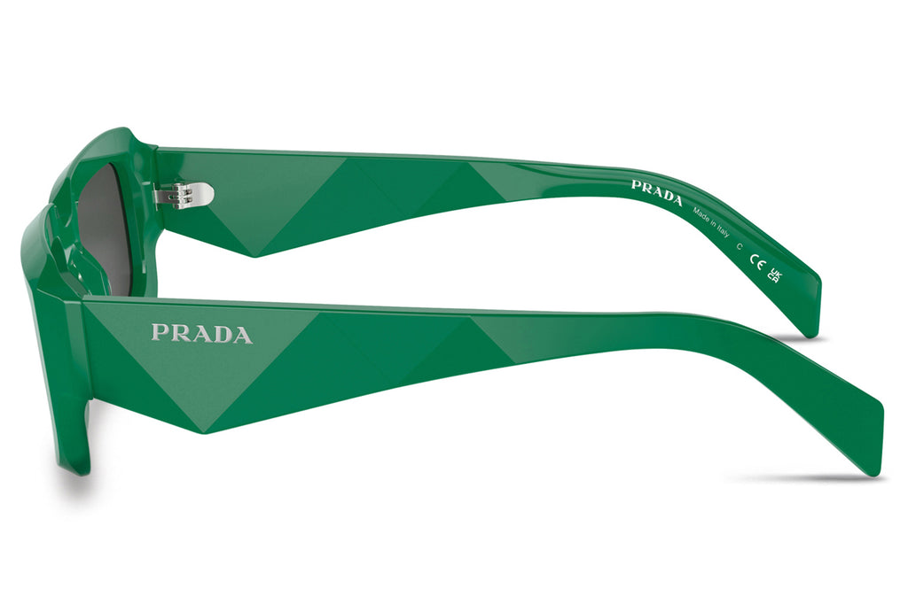 Prada - PR 27ZSF Sunglasses Black/Mango with Dark Grey Lenses (11L08Z)