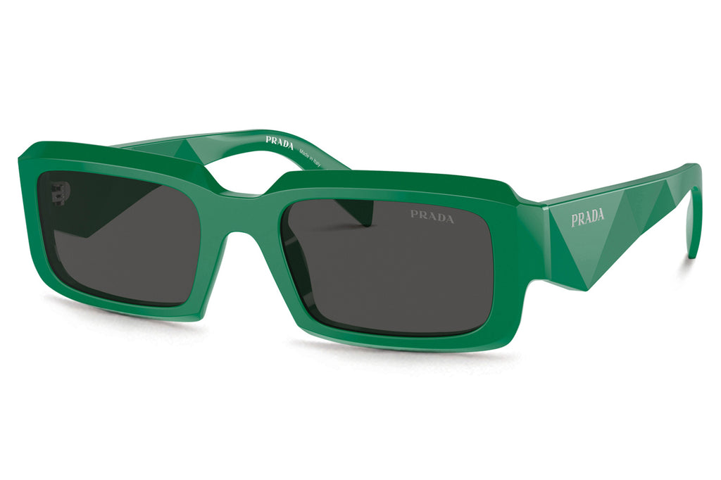 Prada - PR 27ZSF Sunglasses Black/Mango with Dark Grey Lenses (11L08Z)