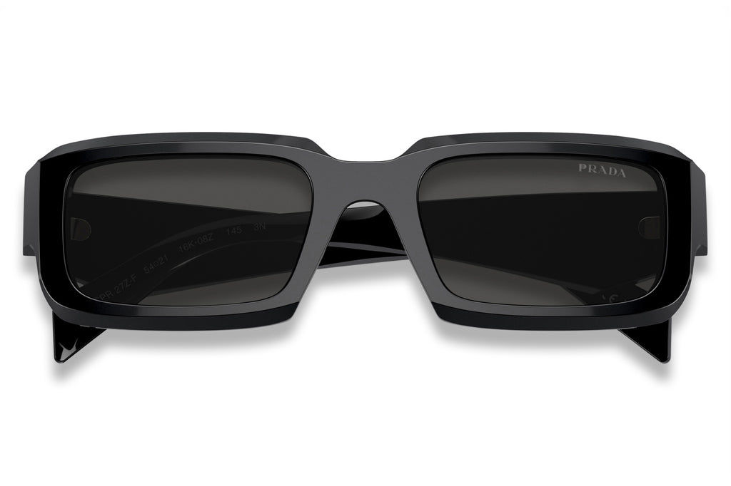 Prada - PR 27ZSF Sunglasses Black with Dark Grey Lenses (16K08Z)