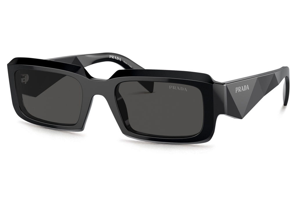 Prada - PR 27ZSF Sunglasses Black with Dark Grey Lenses (16K08Z)