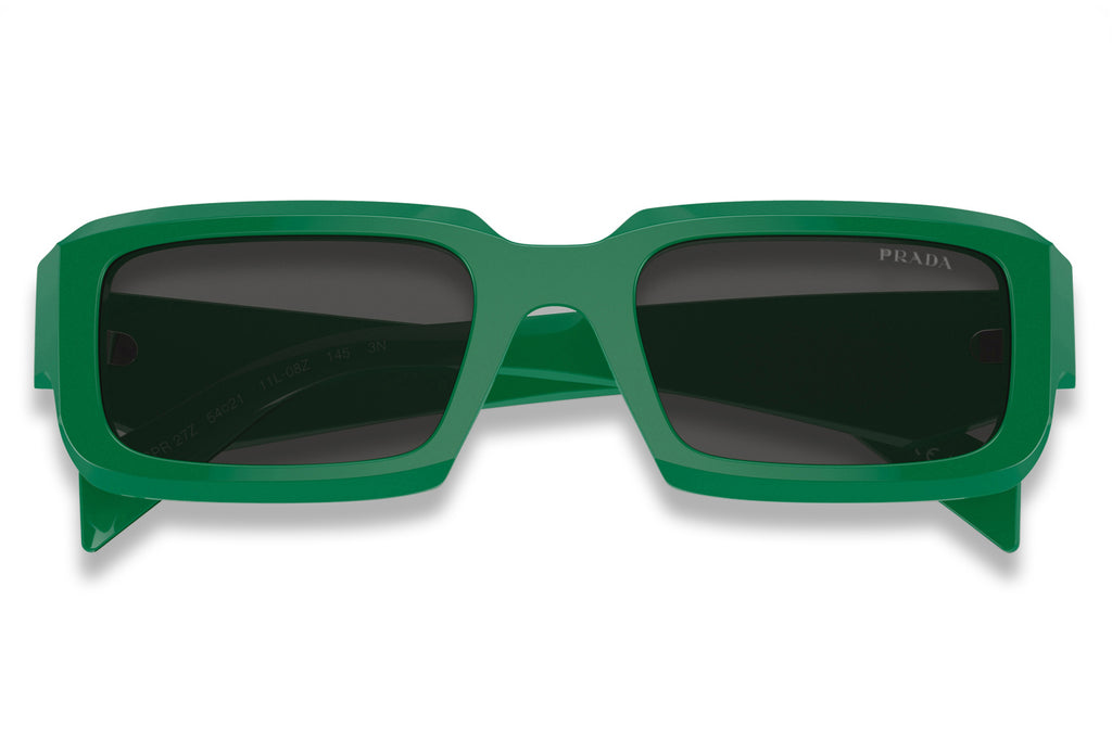 Prada - PR 27ZS Sunglasses Black/Mango with Dark Grey Lenses (11L08Z)
