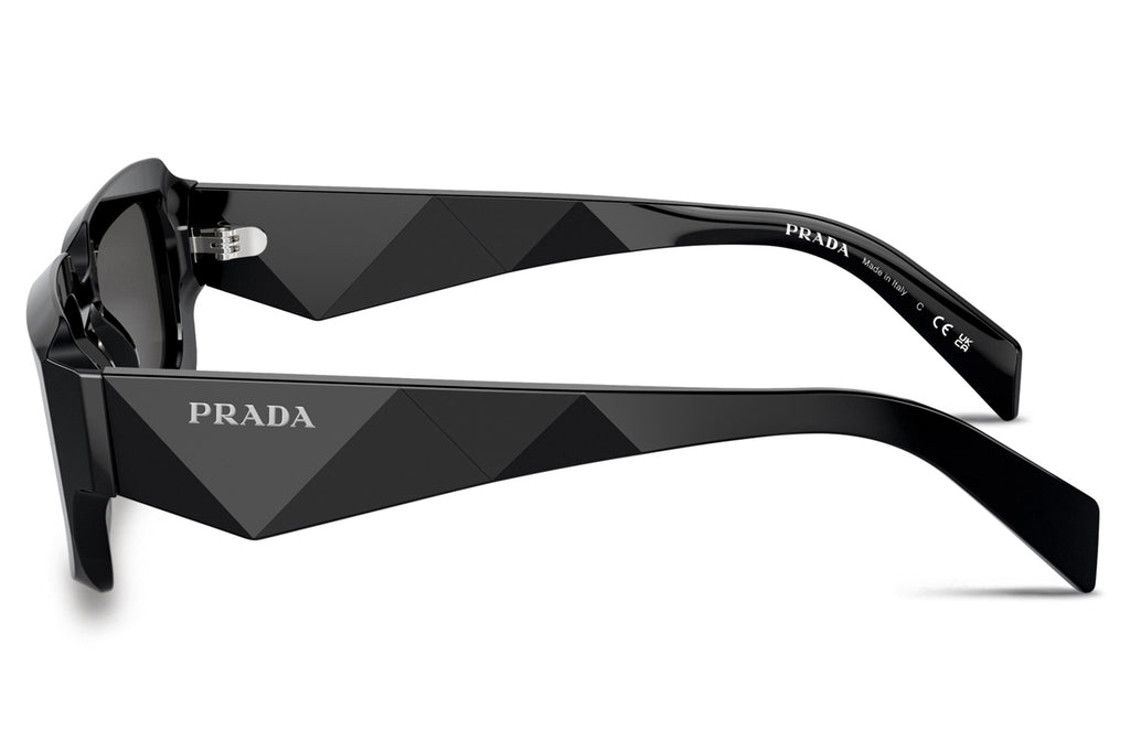 Prada - PR 27ZS Sunglasses Black with Dark Grey Lenses (16K08Z)