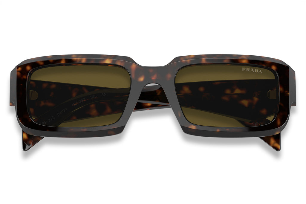 Prada - PR 27ZS Sunglasses Loden/Black with Dark Brown Lenses (19J09Z)