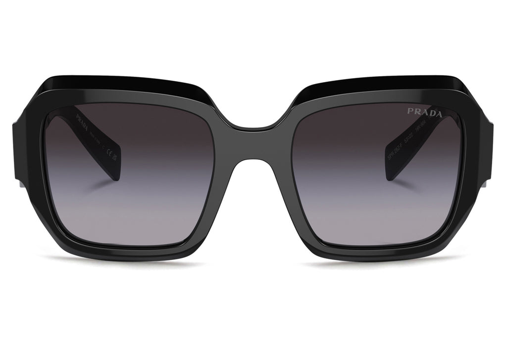 Prada - PR 28ZSF Sunglasses Black with Grey Gradient Lenses (16K90A)