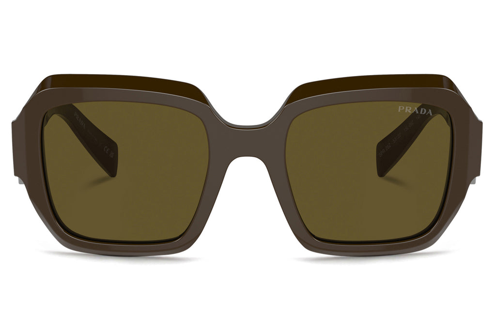 Prada - PR 28ZS Sunglasses Loden with Dark Brown Lenses (15L09Z)