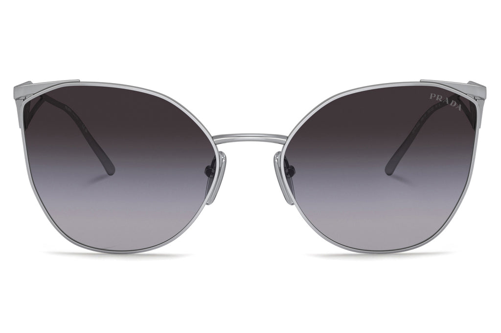 Prada - PR 50ZS Sunglasses Silver with Grey Gradient Lenses (1BC09S)