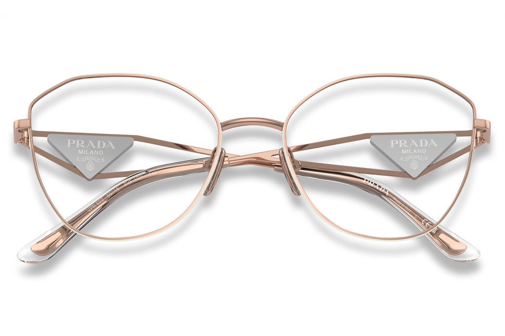 Prada - PR 52ZV Eyeglasses Pink Gold (SVF1O1)