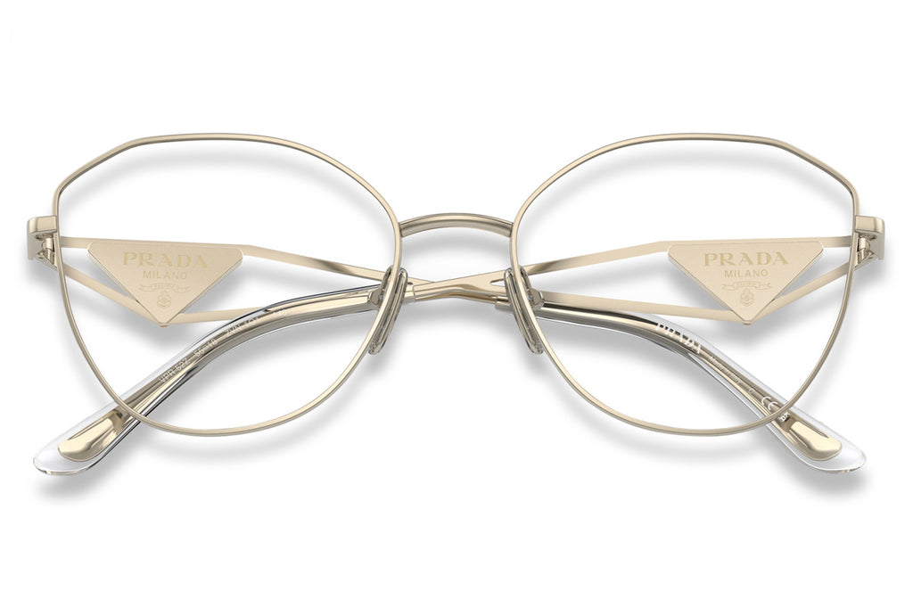 Prada - PR 52ZV Eyeglasses Pale Gold (ZVN1O1)