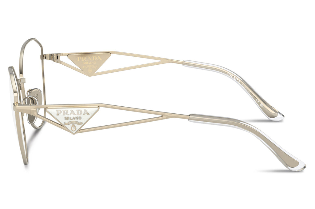 Prada - PR 52ZV Eyeglasses Pale Gold (ZVN1O1)