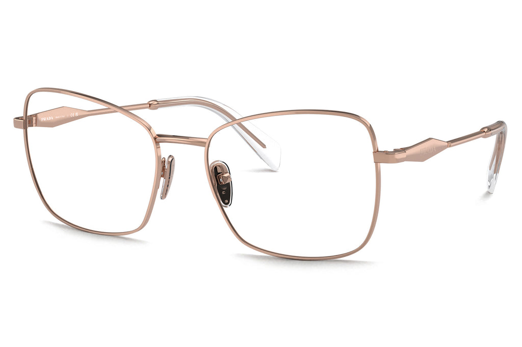 Prada - PR 53ZV Eyeglasses Pink Gold (SVF1O1)