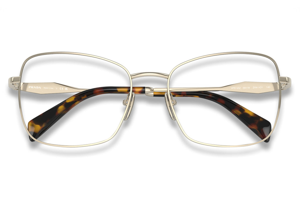 Prada - PR 53ZV Eyeglasses Pale Gold (ZVN1O1)