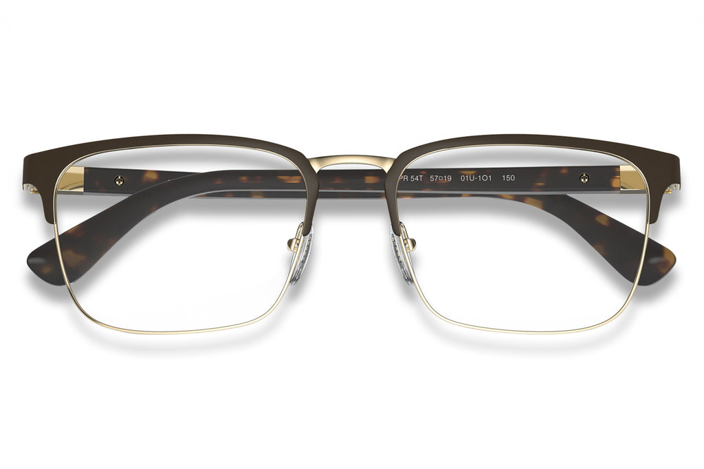 Prada - PR 54TV Eyeglasses Matte Burnished/Pale Gold (01U1O1)