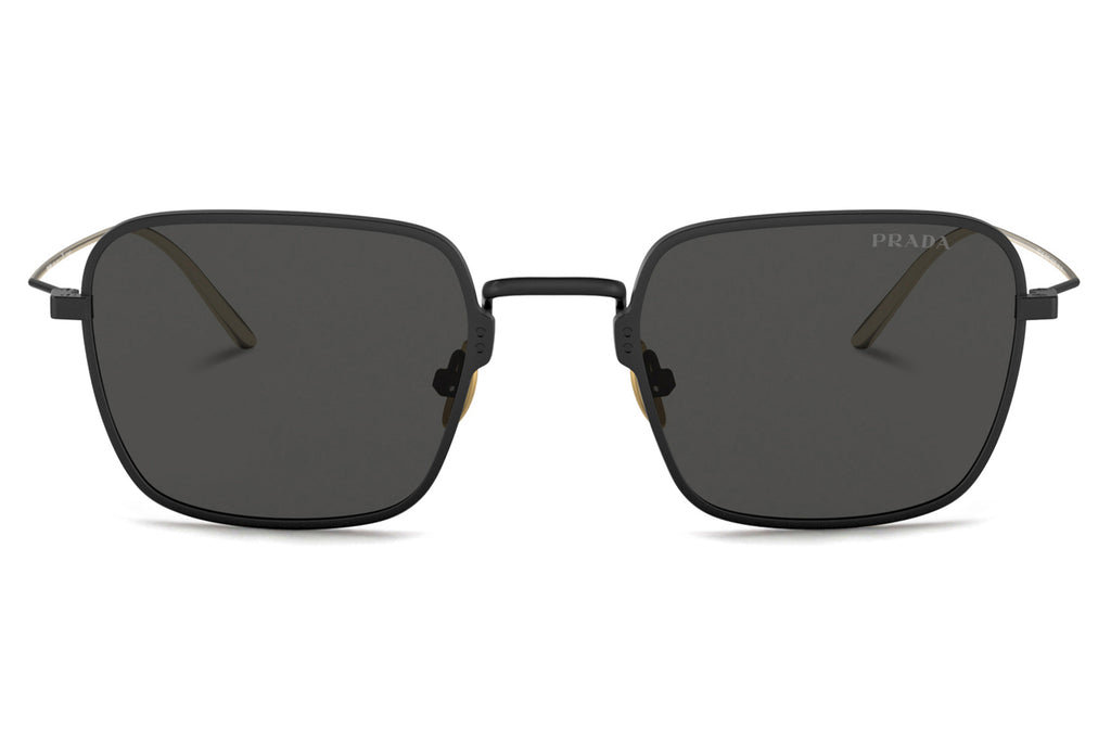 Prada - PR 54WS Sunglasses Matte Black with Dark Grey Lenses (04Q5S0)