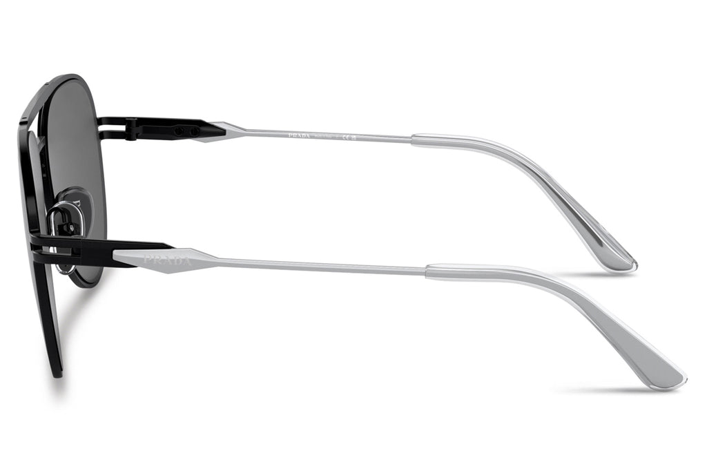 Prada - PR 54ZS Sunglasses Matte Black with Dark Grey Lenses (1BO5S0)