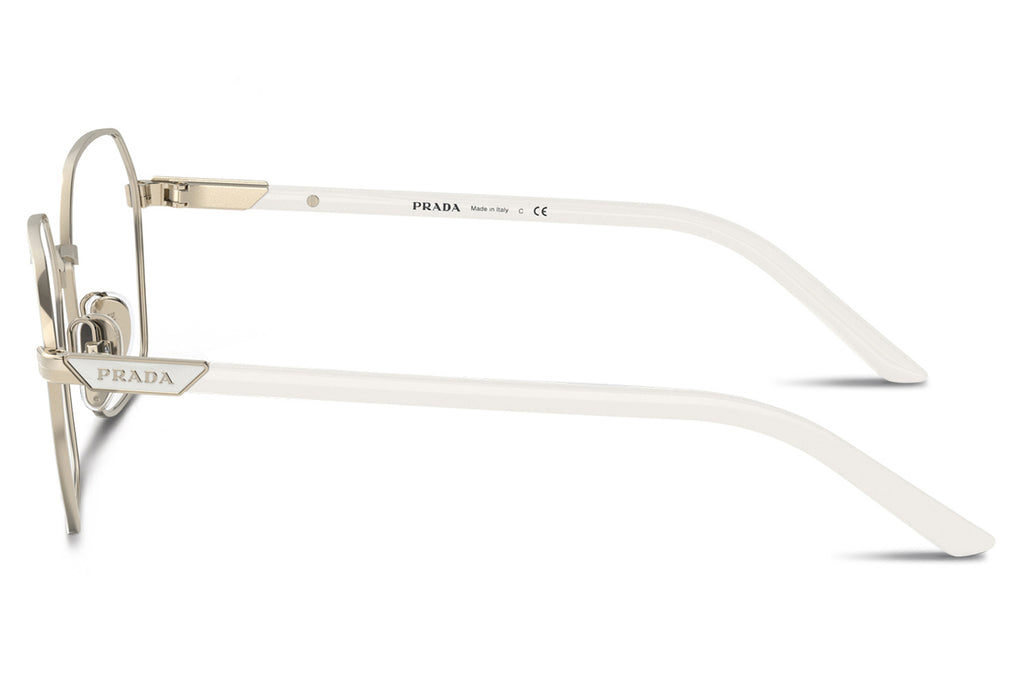 Prada - PR 55YV Eyeglasses Talc/Pale Gold (LFB1O1)