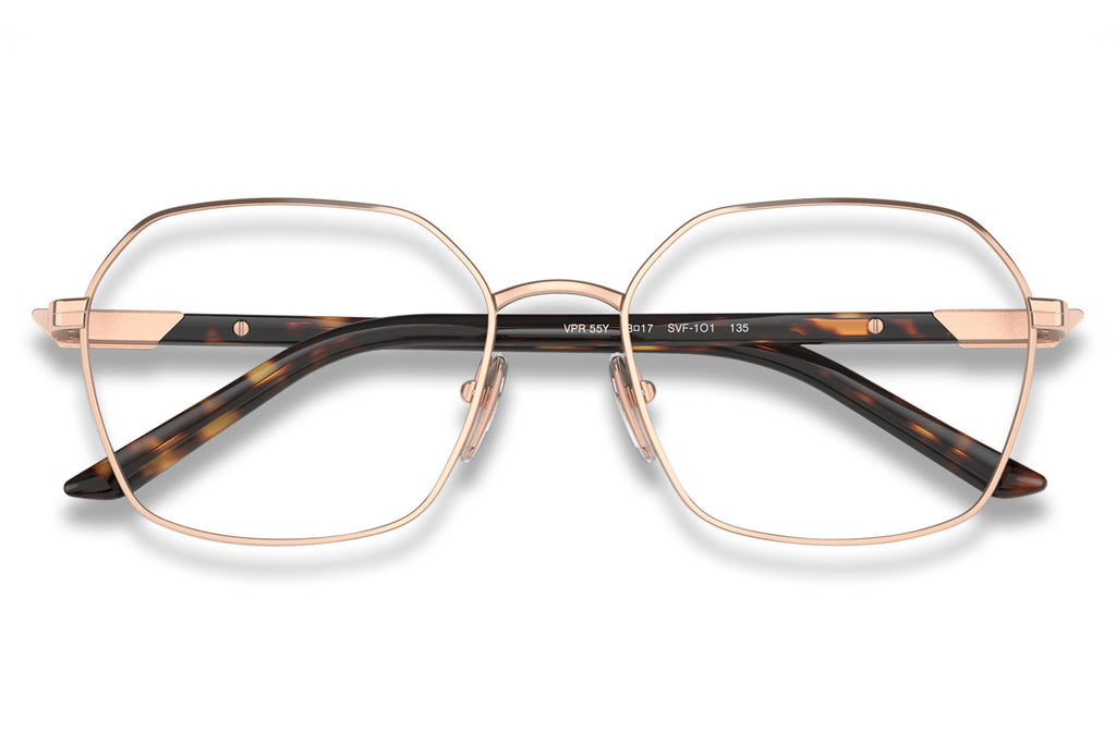 Prada - PR 55YV Eyeglasses Pink Gold (SVF1O1)