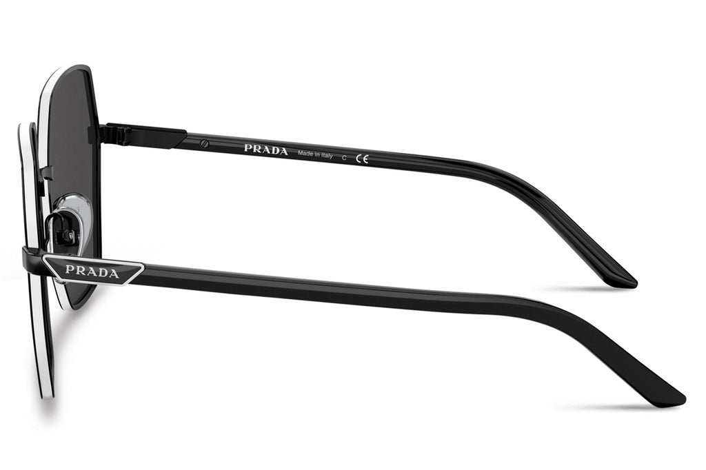 Prada - PR 56YS Sunglasses Black with Dark Grey Lenses (1AB5S0)