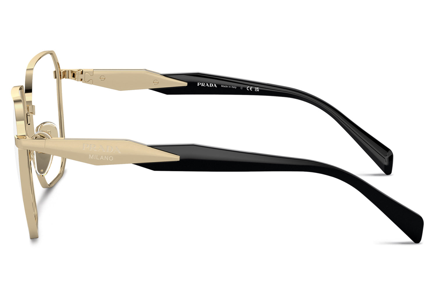 Prada® - PR 56ZV | Square Metal Optical