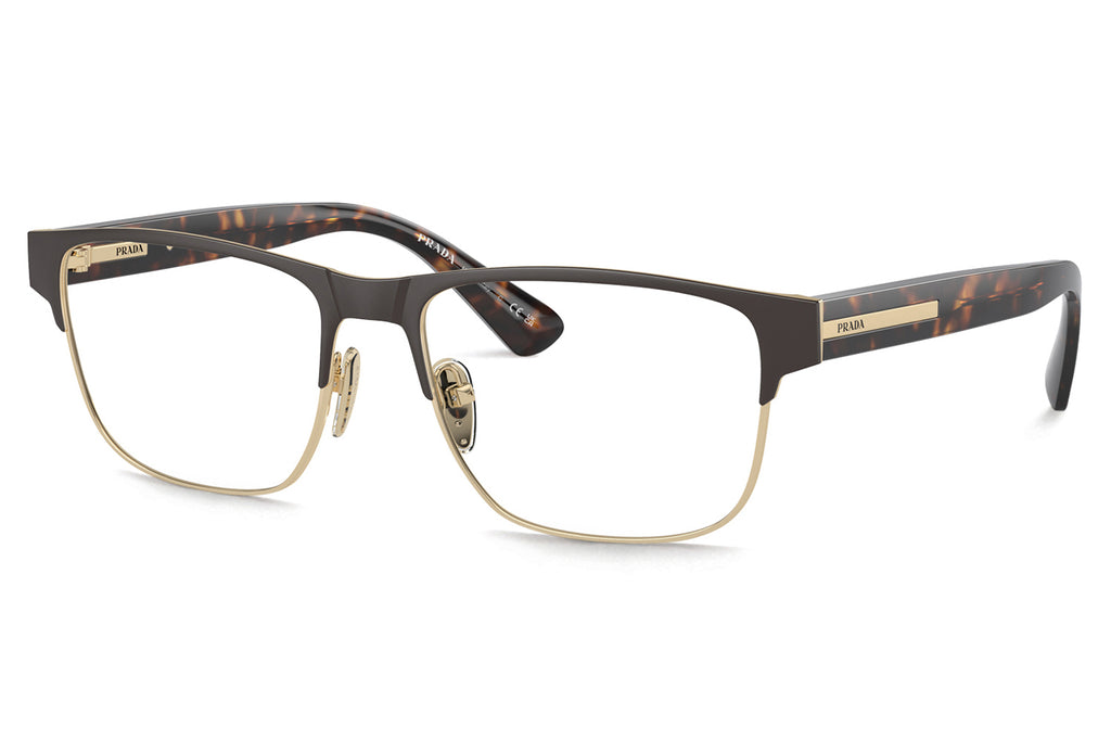 Prada - PR 57ZV Eyeglasses Matte Brown (01U1O1)