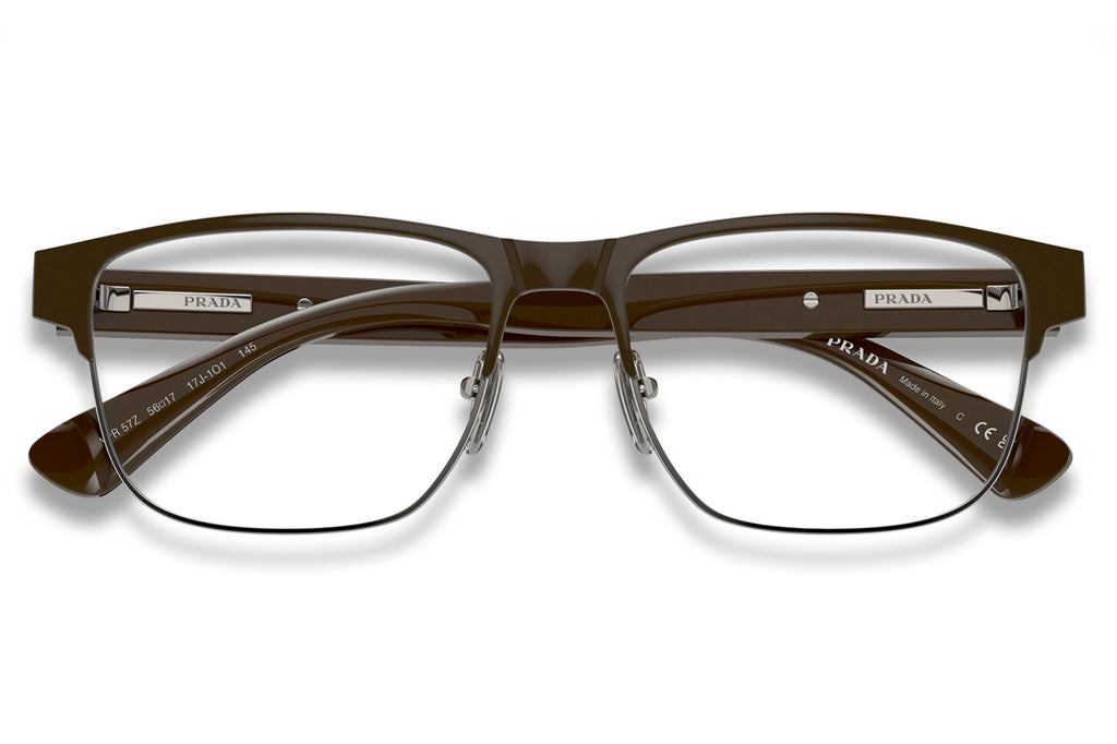 Prada - PR 57ZV Eyeglasses Brown (17J1O1)